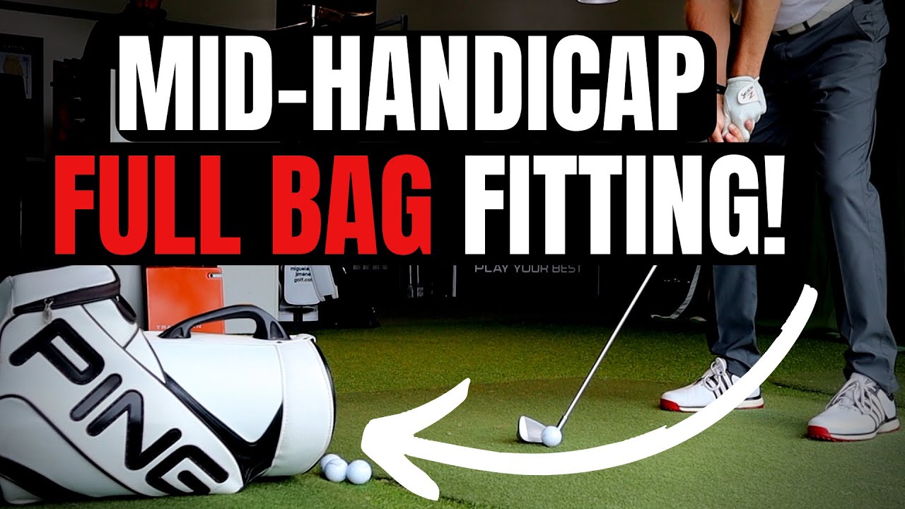 Mid Handicap PING FULL BAG FITTING! YouTube