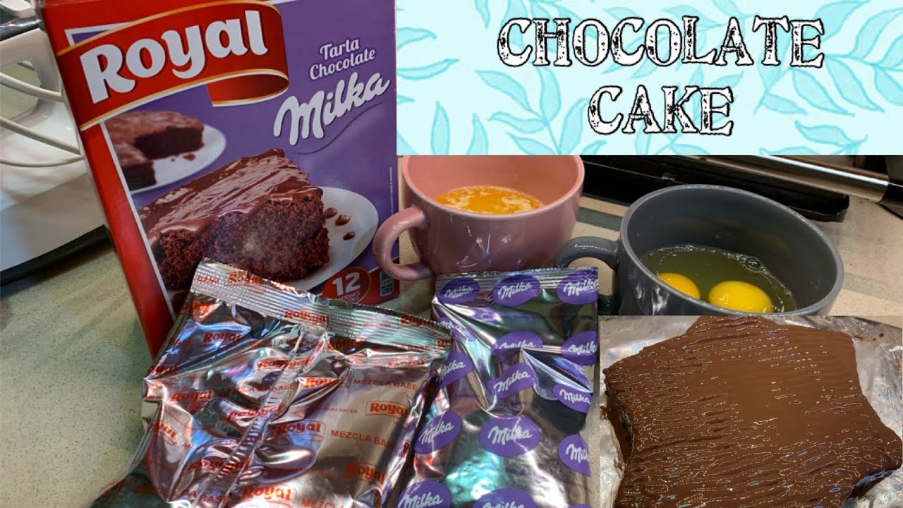 ROYAL MILKA CHOCOLATE CAKE / BAKING 101