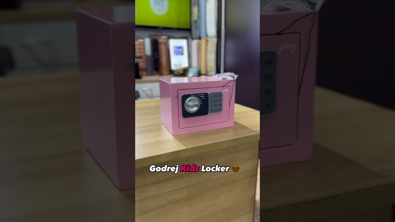 Godrej Small Digital Dream Locker for Kids with Coin Slot ✨✅