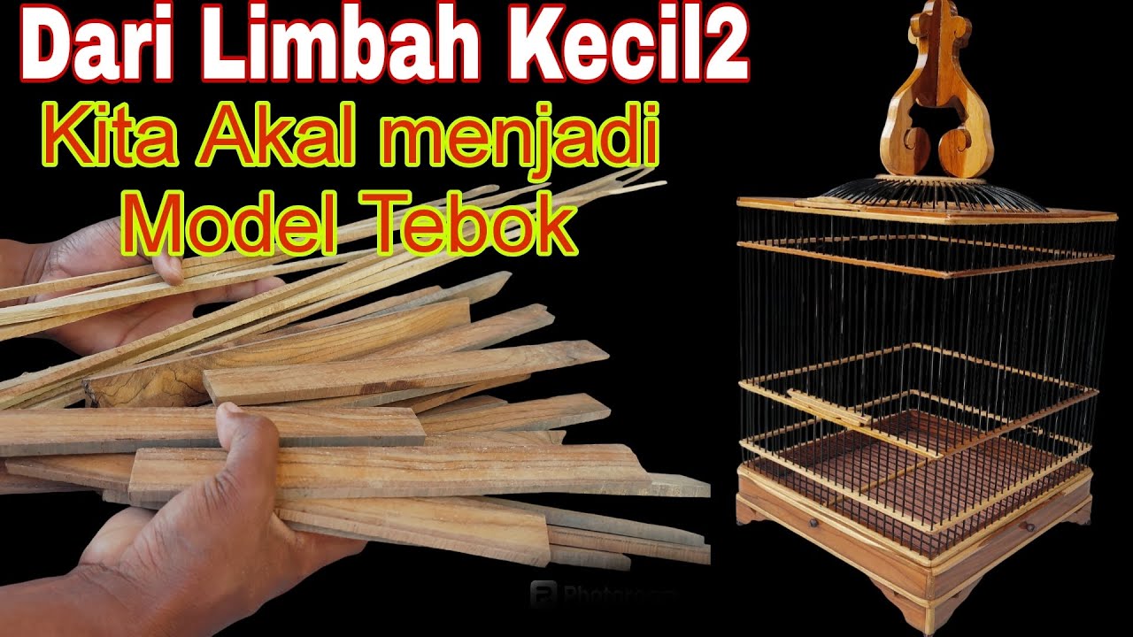 Manfaatkan Limbah Potongan Kayu Kecil" menjadi CUAN👍