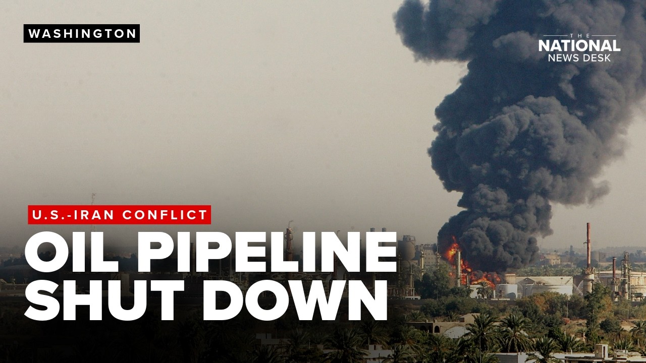 IRAN WAR | Saudi Arabia oil pipeline shuts down after attack causes fire