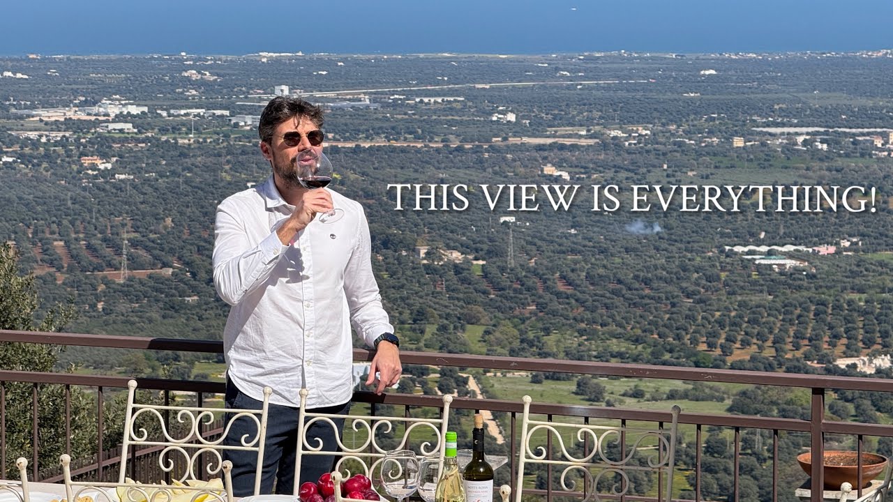 Touring a Stunning Cliffside Villa in Puglia! (WOW! 🤯)