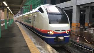 【しらゆき】E653系 特急しらゆき（おはよう信越として運転）@新潟駅