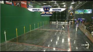 Magicmike's USNJAC 2025 games including the UPSET win over #2 Seeded Douglas at Magic City Jaialai screenshot 3