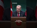 Presidente de Türkiye Erdogan sobre la guerra de Israel-Irán: "la guerra ilegal debe terminar"