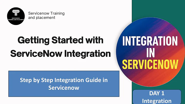 Master ServiceNow Integration