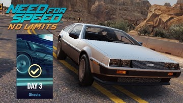 DeLorean DMC-12 DAY 3 NFS No Limits FUTURES PAST Gameplay Walkthrough