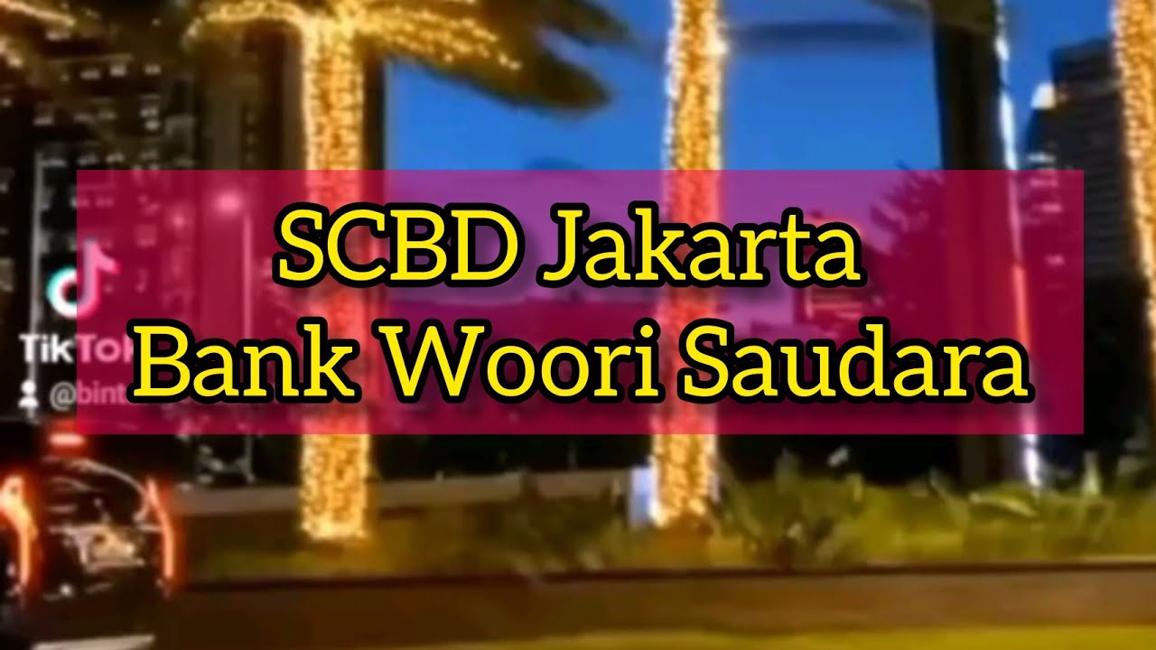 SCBD Jakarta - Bank Woori Saudara - Mesin Antrian Buana Digital ...