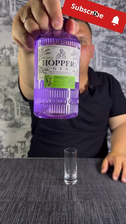 Лавандовый Джин #DrinkBar - YouTube