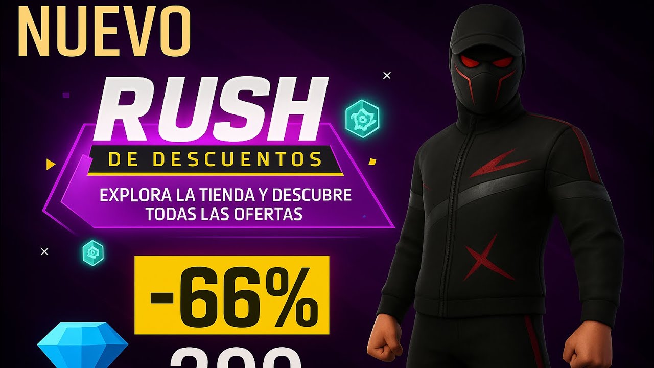 Nueva TIENDA de Free Fire ¡RUSH de DESCUENTO! #freefire Alimaa S9 - YouTube