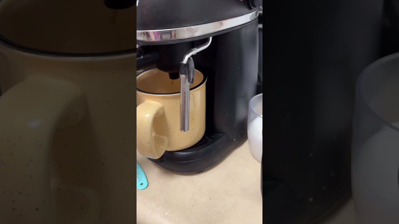 Making a cappuccino on a budget