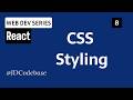 Styling in React (CSS Phase) – React Tutorial for Beginners | Web Development Series | JDCodebase