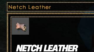 Morrowind Imperial Cult Quest: Netch Leather