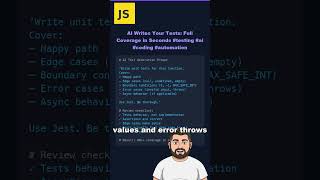 AI Writes Your Tests: Full Coverage in Seconds