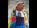 Клоун в автобусе.Канкун. Мексика.