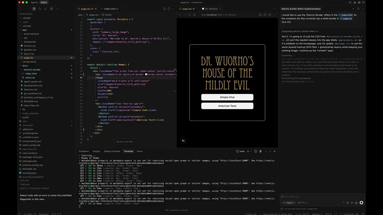 Electric border effect CSS only