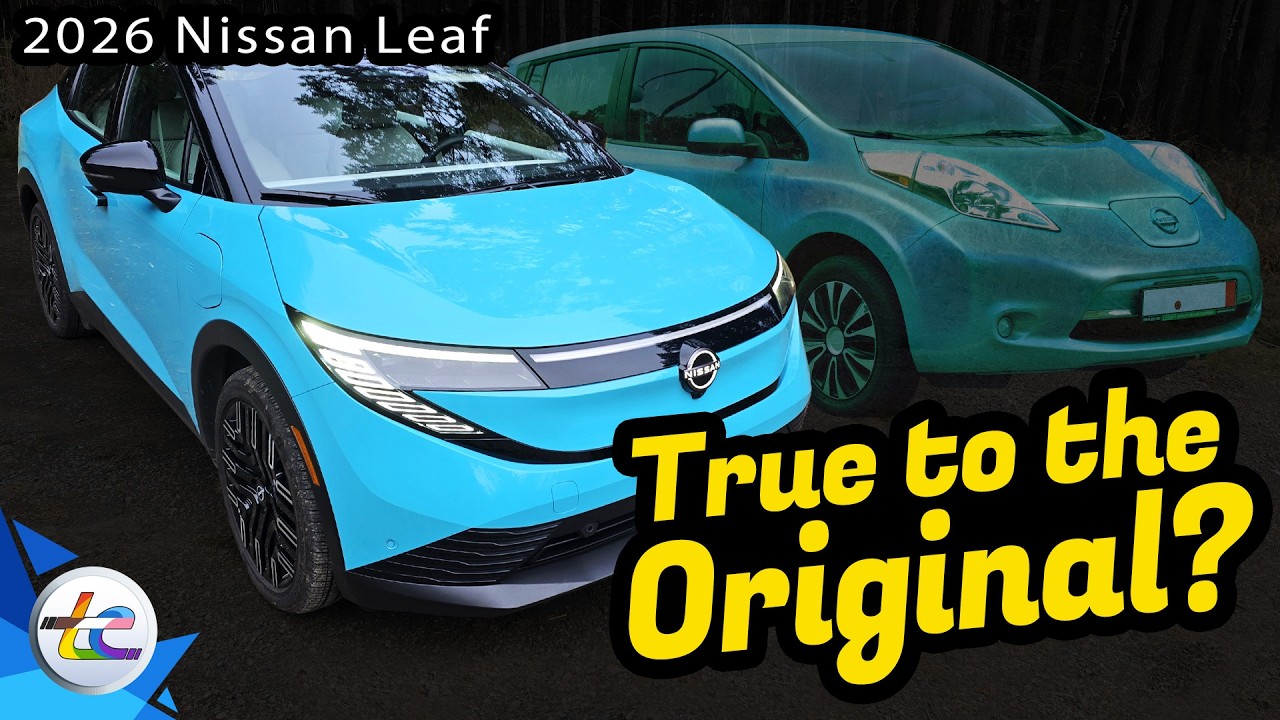 Nissan LEAF 2026 года достоин имени оригинального LEAF (и намного лучше, чем Ariya).