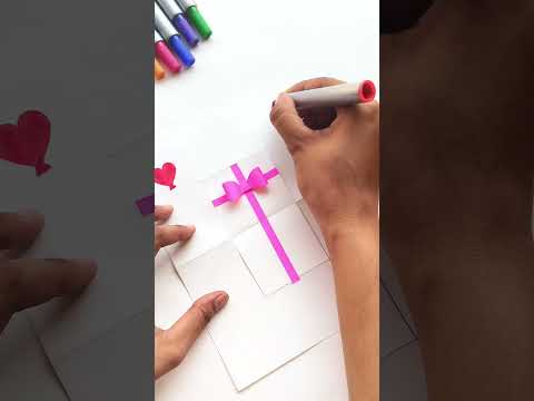Don't Miss Beautiful Happy Father's Day Card 2025 using white paper #art#youtubeshorts#shorts