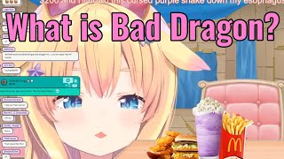 Momo finds out about Bad Dragon