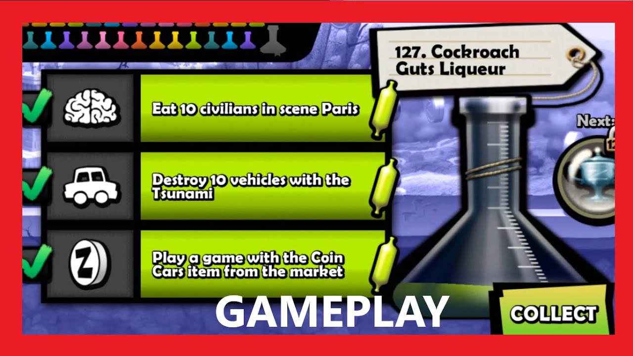 Zombie Tsunami - Level 127! Cockroach Guts Liqueur! Android