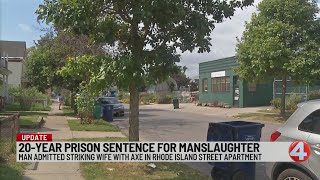Buffalo man sentenced for hitting wife with ax, killing her