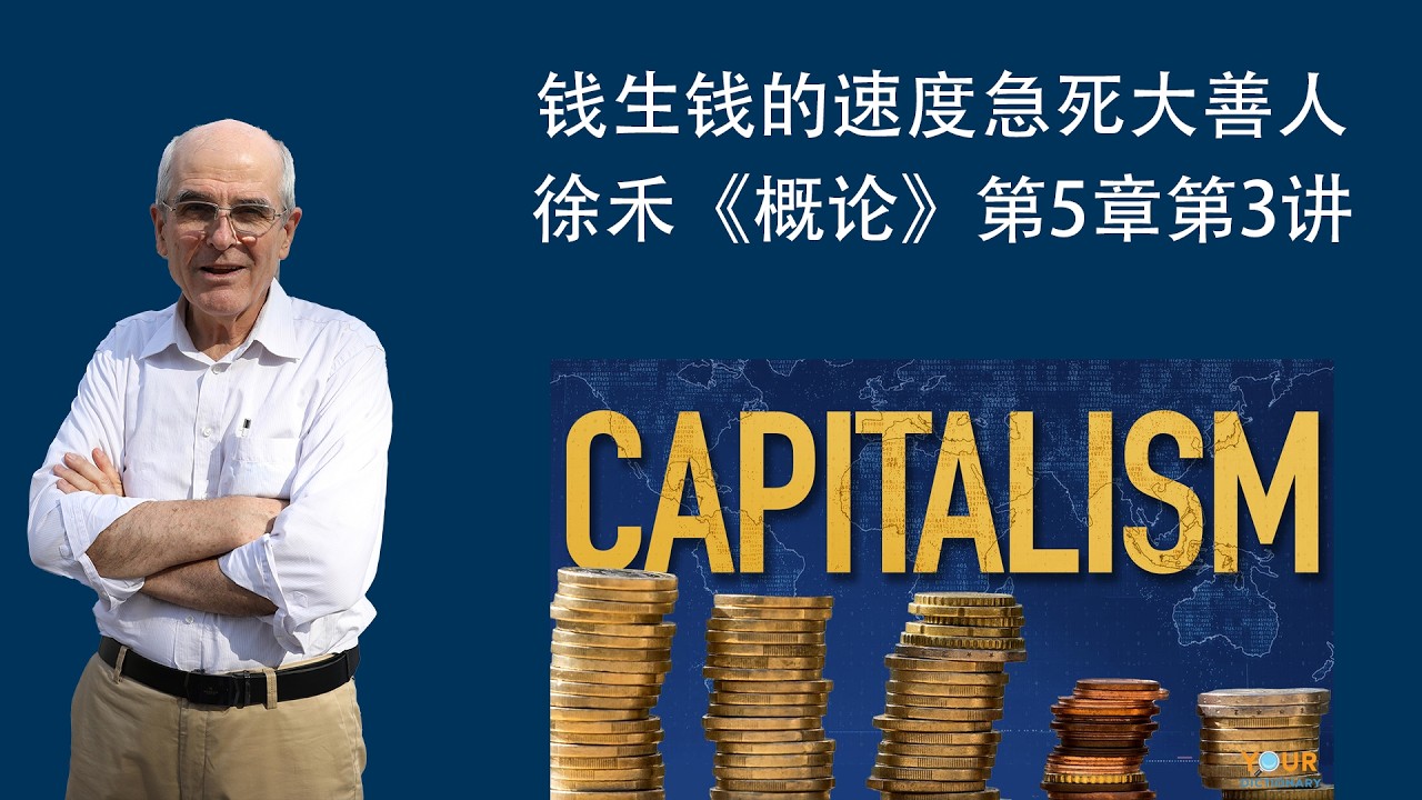 阳和平：[讲座]钱生钱的速度急死大善人—主流经济学批判，徐禾《概论》第5章第3讲