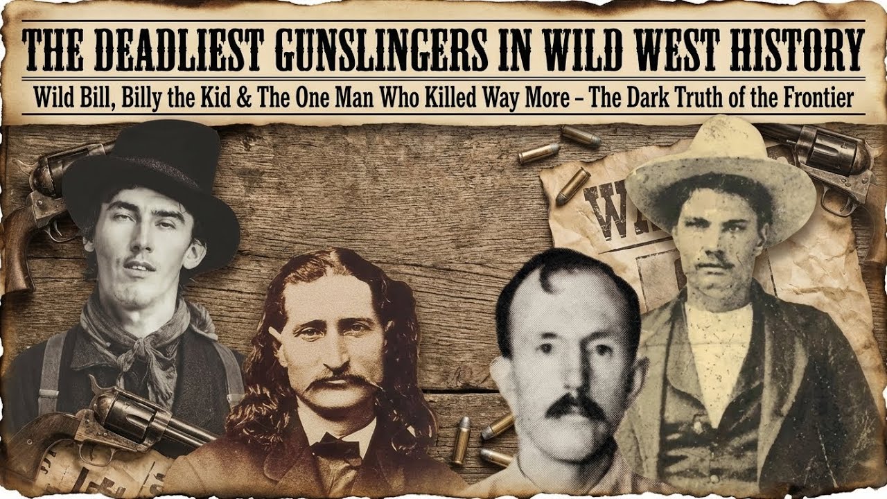The Deadliest Gunslingers in The Wild West - YouTube