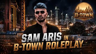 Sam Aris In B-TOWN Roleplay - BROWN TOWN RP Lunch Event Day 1 #btown #btownrp #samaris #gta5 #gta6
