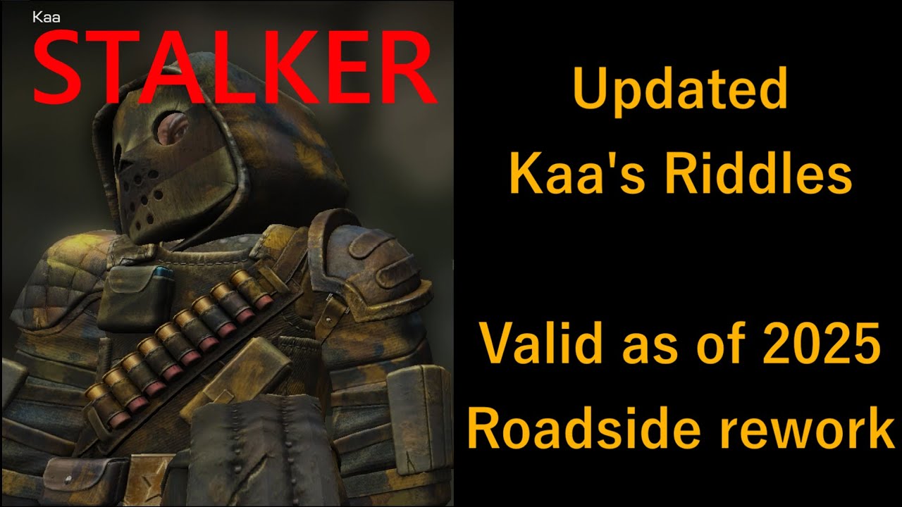 [STALZONE] Kaa's Riddles (Stalker) - YouTube