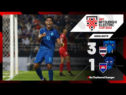Thailand 3-1 Cambodia (AFF Mitsubishi Electric Cup 2022: Group Stage)