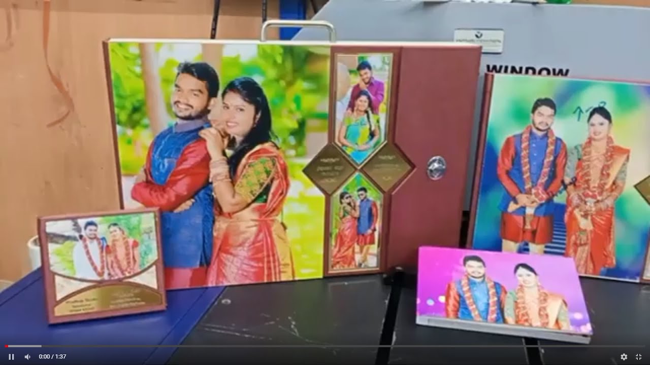 Double Album Suitcase Synthetic Holo photo Album digital