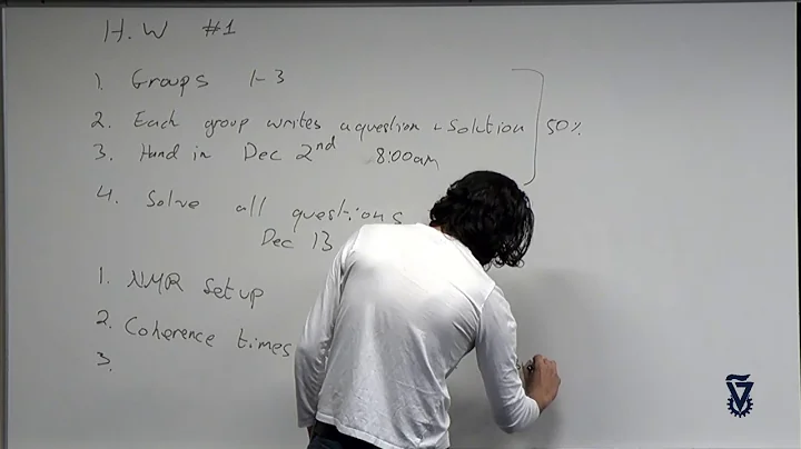 9. NMR quantum computation I