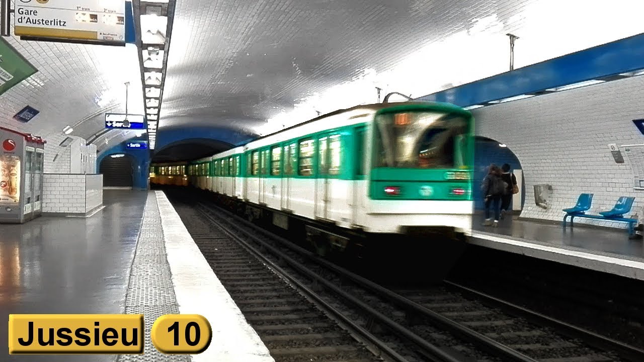 Жюссьё | линия 10 : Парижский метрополитен ( RATP MF67 )