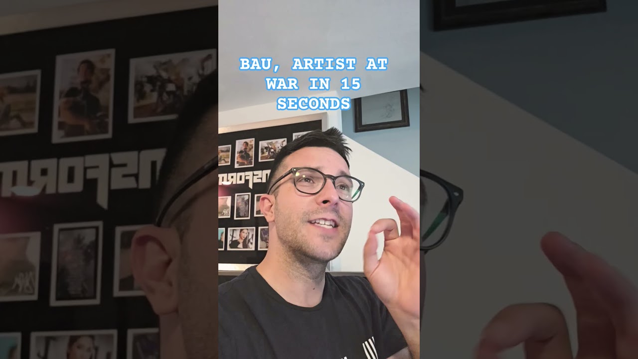 Бау, художник на войне за 15 секунд