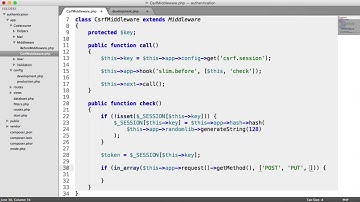 PHP Authentication CSRF Protection 20