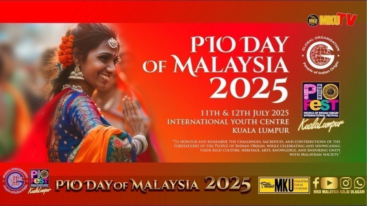 PIO DAY Of Malaysia [ The People Of Indian Origin (PIO) Day Celeb