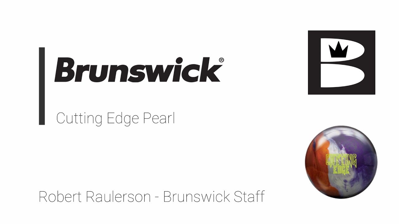Brunswick Cutting Edge Pearl Bowling Ball