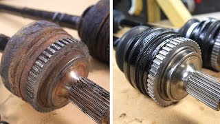 BMW E30 Output Shaft  Full Restoration | BMW E30 325i Sport Restoration S2 E4