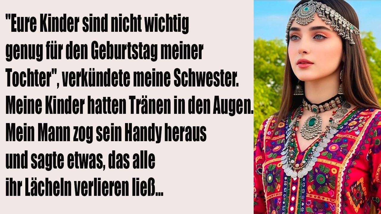Meine Schwester sagte, meine Kinder seien nicht gut genug – bis ihr $45M Deal scheiterte“