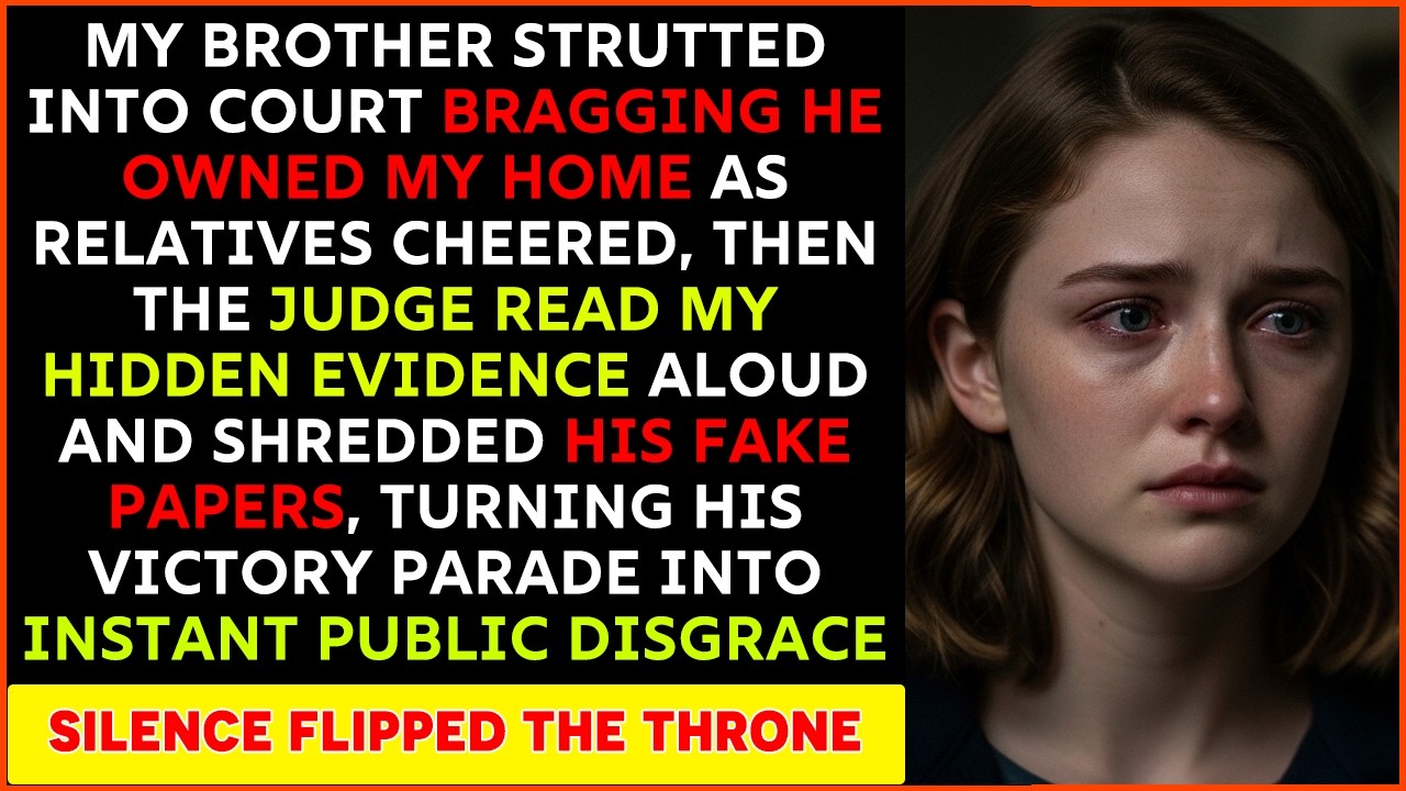 MY BROTHER TRIED TO CLAIM MY $280,000 HOUSE IN COURT — UNTIL THE JUDGE OPENED A 12-PAGE REPORT