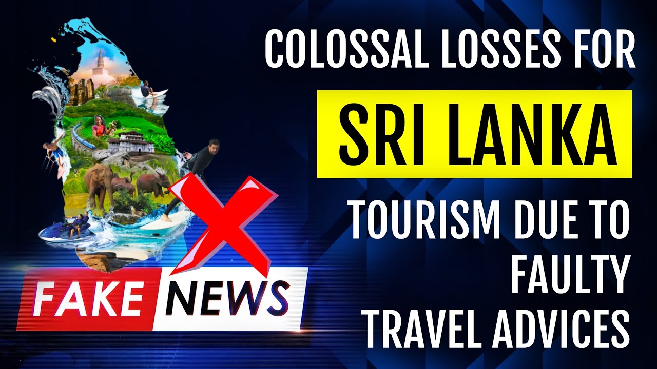 COLOSSAL LOSSES FOR SL TOURISM DUE TO FAULTY TRAVEL ADVICES | Dr. Dietmar Doering |Sri Lanka Tourism