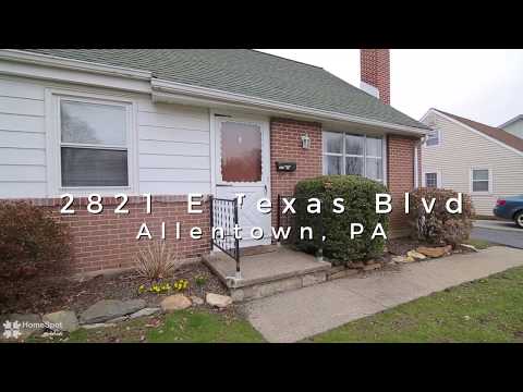 2821 E Texas Blvd, Allentown, PA home video tour