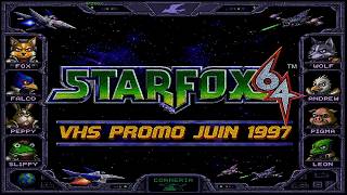Nintendo Power Starfox 64 VHS Promotionelle Juin 1997 1080p