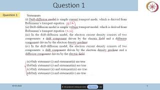 Week10 Semiconductor Device Modeling and Simulation