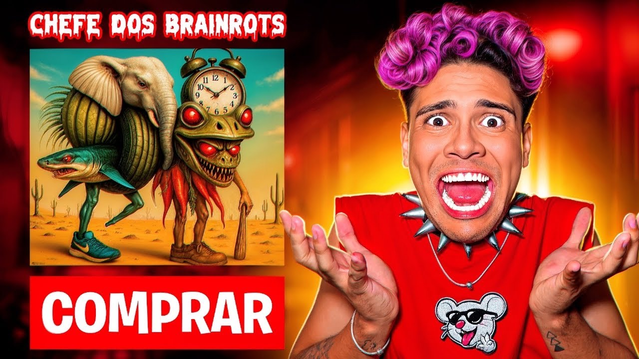 PEDI O CHEFE DOS BRAINROTS DA DARK WEB *fusão brainrot