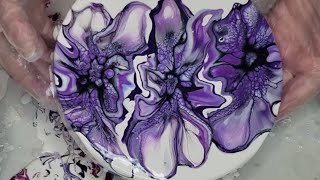 [299] Blooms Galore! Acrylic Pouring #diyart#bloomtechnique#doityourself