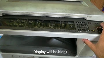 H4 error in Sharp 5516/20 and other 55 series solution