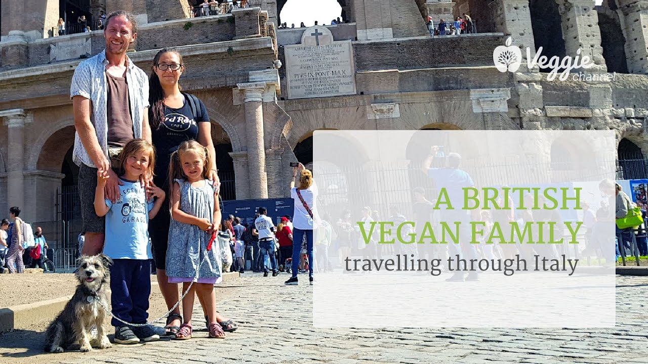 A British vegan family travelling through Italy