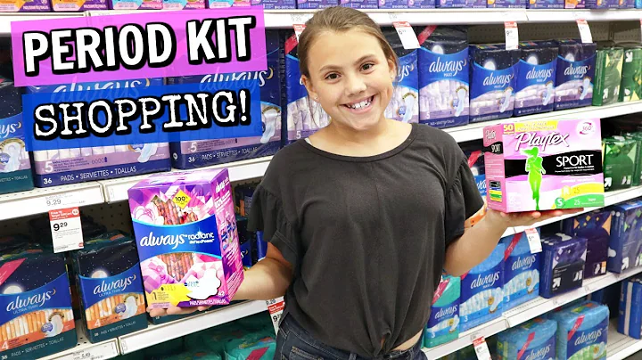 Teen Period Kit Shopping With MOM!