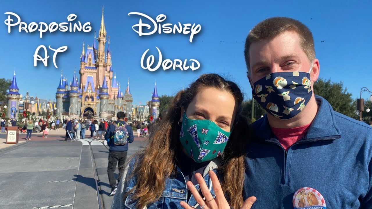 Proposing at Disney World - December, 2020  :)